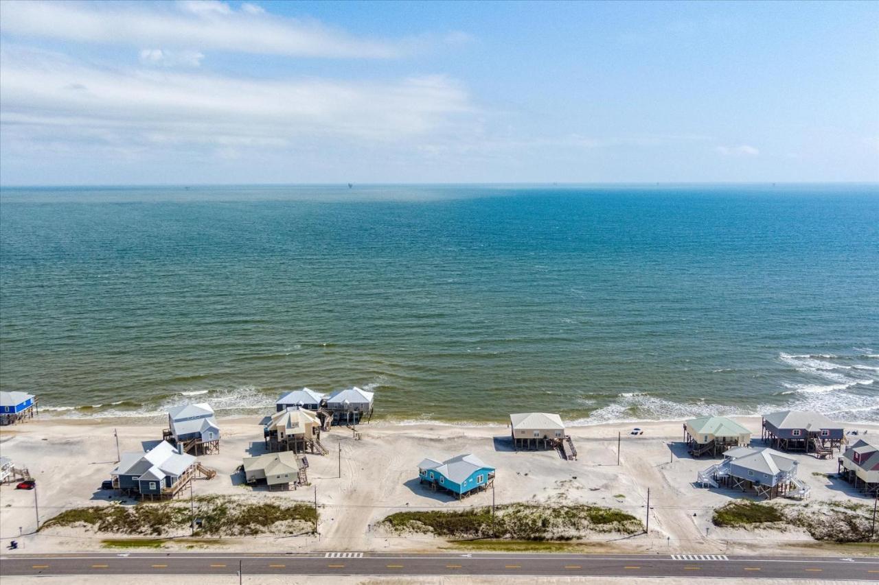 Knee Deep - Amazing Beach Cottage Locates On Sugar White Sands, Great Gulf And Bay Views, Home Dauphin Island Exterior foto