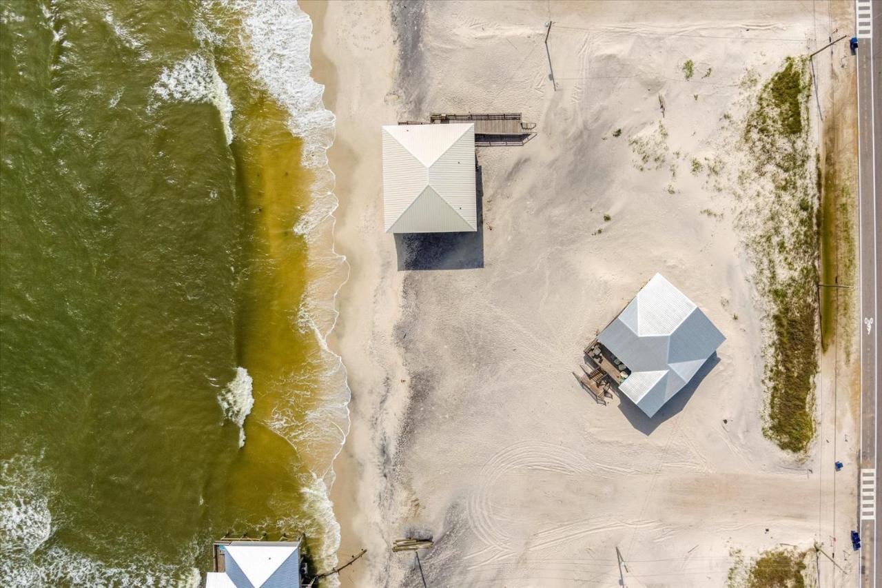 Knee Deep - Amazing Beach Cottage Locates On Sugar White Sands, Great Gulf And Bay Views, Home Dauphin Island Exterior foto